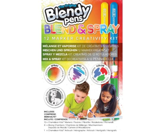 BLENDY PENS Комплект Blend and Spray, 12 маркеров