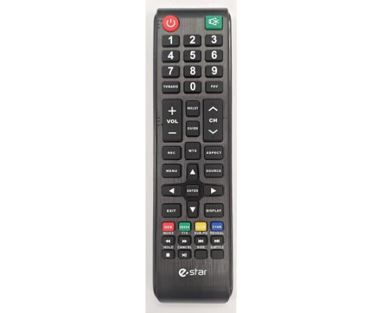 Distancinis Remote control  Nr.3 eSTAR REGULAR TVs (small)