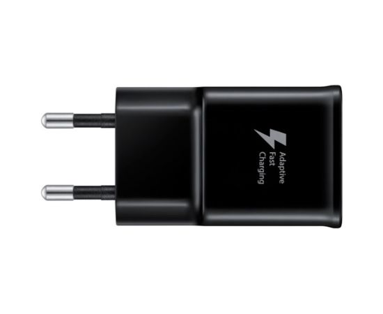 Samsung EP-TA20EBE Ātrs Adaptīvais 15W USB Lādētājs 2A + EP-DW700CBE USB-C 1m Kabelis Melns (OEM)