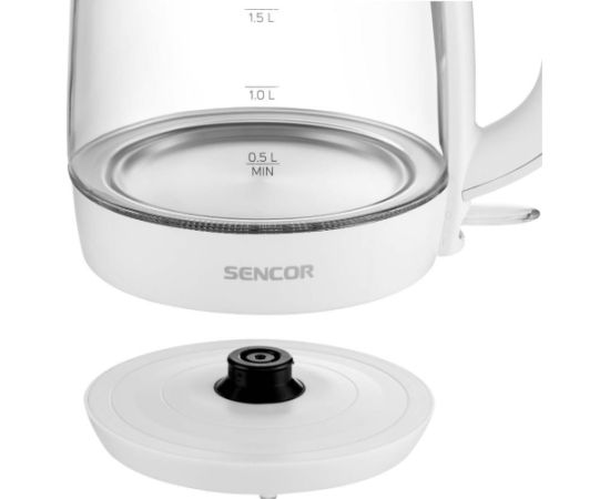 Electric kettle Sencor SWK7300WH, white