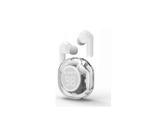 Austiņas Gembird Transparent TWS in-ears White