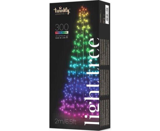 TWINKLY Light Tree 300 Special Edition (TWP300SPP-BEU) Decorative LED Christmas tree 300 LED RGB+W 2 m