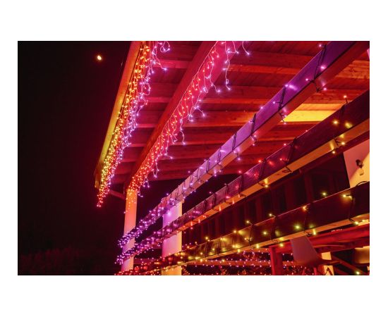 INTELLIGENT LED ICICLES TWINKLY 190 RGB 5X0.7M