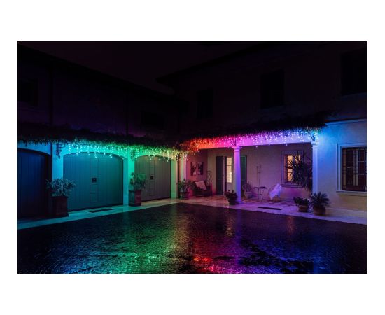 INTELLIGENT LED ICICLES TWINKLY 190 RGB 5X0.7M