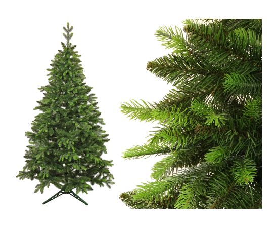 Lean Artificial Christmas Tree Spruce Natural 220cm PE+PVC