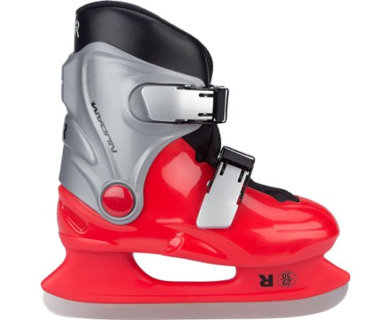 Ice hockey skates NIJDAM size 37/38 red/silver