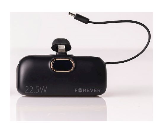 Forever MTB-100 Mini Power bank 22.5W Ārējās uzlādes Baterija 5000mAh Lightning