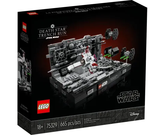 LEGO Star Wars™ Diorāma: Death Star™ Trench Run 75329