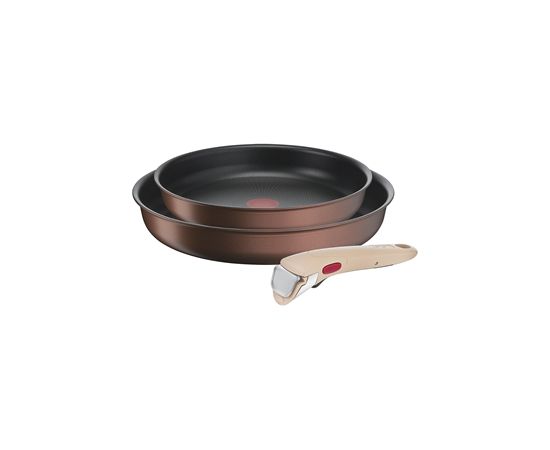 SET INGENIO ECO RESPECT 3 PIECES: FRYPAN 24CM/28CM+HANDLE