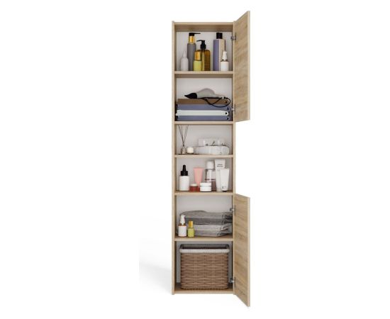 Top E Shop Topeshop S40 SONOMA bathroom storage cabinet Oak