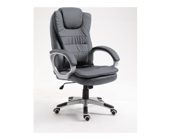 Activejet heated office chair with massage YK7304 grey