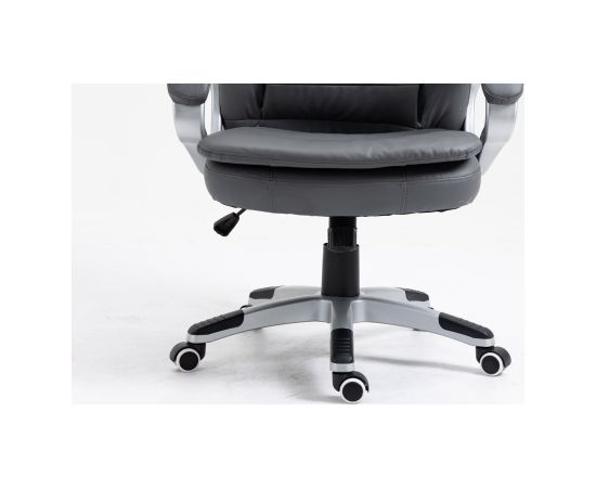 Activejet heated office chair with massage YK7304 grey