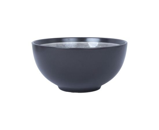 Bowl RITA D15xH8cm, black/grey