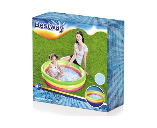 Piepūšamais baseins Bestway "Fast set", 102 x 25cm