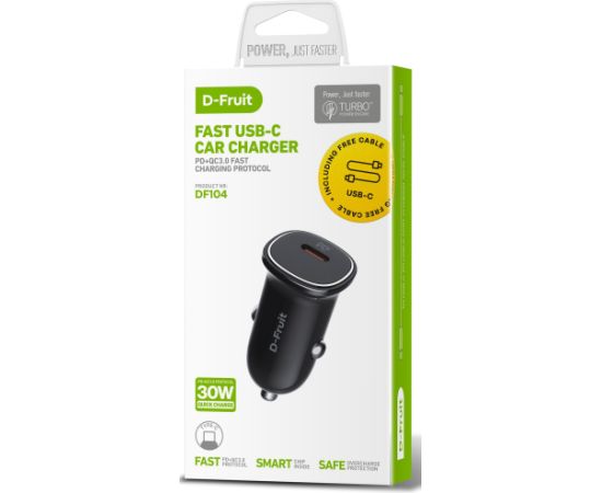 D-Fruit car charger USB-C 30W (DF104)