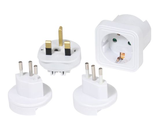 Vivanco travel adapter Europe 4pcs (36217)