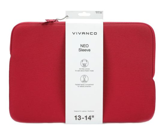 Vivanco notebook sleeve Neo 13-14", red