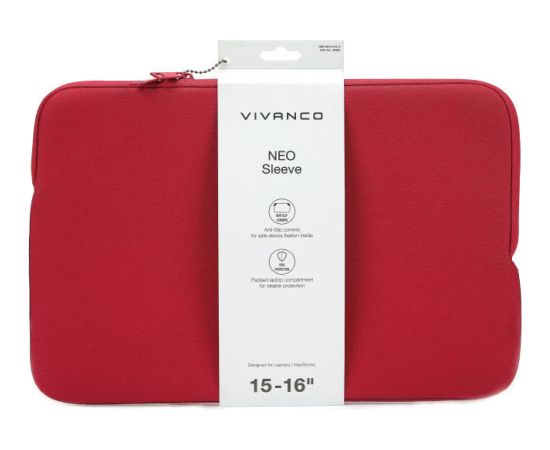 Vivanco notebook bag Neo 15-16", red