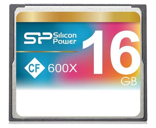 Silicon Power atmiņas karte CF 16GB 600x