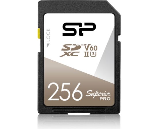 Silicon Power memory card SDXC 256GB Superior Pro UHS-II