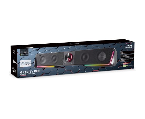 Speedlink soundbar Gravity RGB (SL-830200-BK)