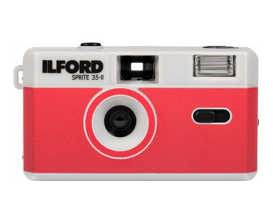 Ilford Sprite 35-II, silver/red