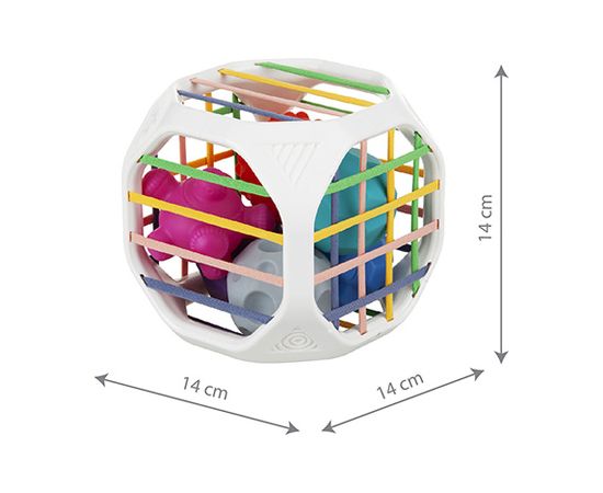 Babyono Sensora rotaļlieta CUBE BOX 1582