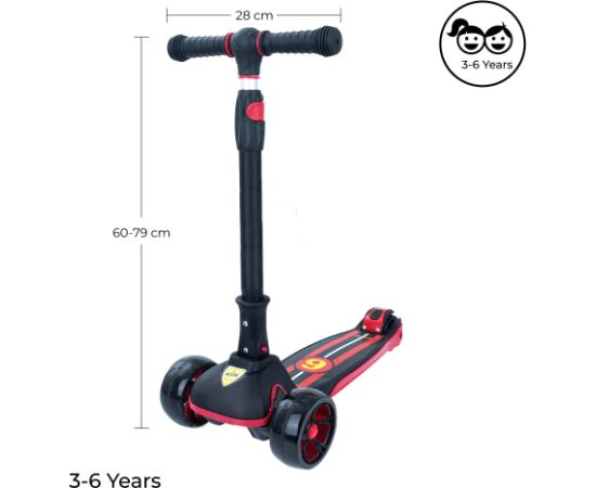 Skrejritenis Story 2 in 1 Deluxe Kids Scooter / Balance Bike