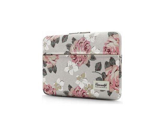 Canvaslife   Canvaslife Sleeve for a 13-14" laptop - white and pink