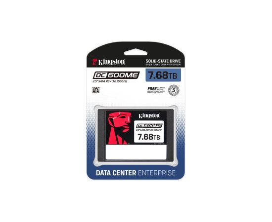 Kingston Technology 7680G DC600ME (Mixed-Use) 2.5" Enterprise SATA SSD