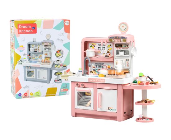 Leantoys Kitchen Marche for Children Holy Child with Pink Accessories