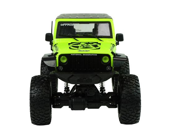 Leantoys Rock Crawler 2.4 GHz Green 4x4 Shock Absorbers