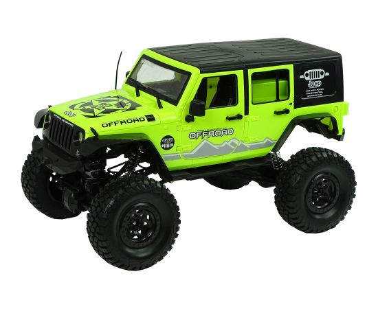 Leantoys Rock Crawler 2.4 GHz Green 4x4 Shock Absorbers