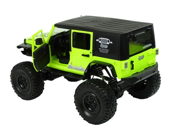 Leantoys Rock Crawler 2.4 GHz Green 4x4 Shock Absorbers