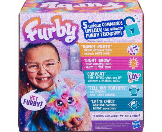 FURBY интерактивная игрушка радужный Furby