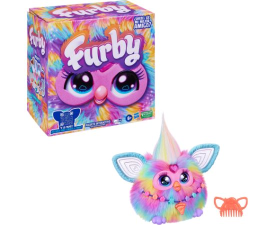 FURBY интерактивная игрушка радужный Furby