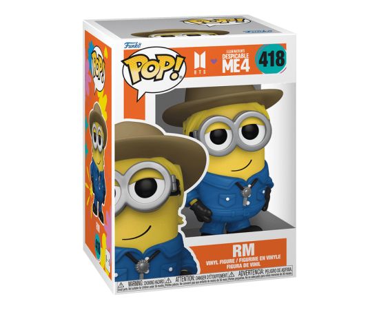 FUNKO POP! Vinyl: Фигурка: BTS x Despicable Me 4 - RM