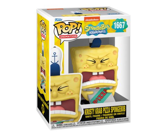 FUNKO POP! Vinyl: Фигурка: SpongeBob w/Pizza