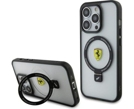 Ferrari Ring Stand MagSafe Back Case Защитный Чехол для Apple iPhone 15 Pro Max