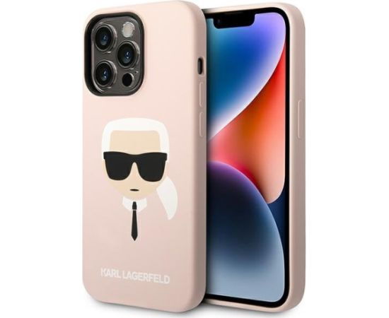 Karl Lagerfeld KLHCP14XSLKHLP Aizmugurējais Apvalks Priekš Apple iPhone 14 Pro Max