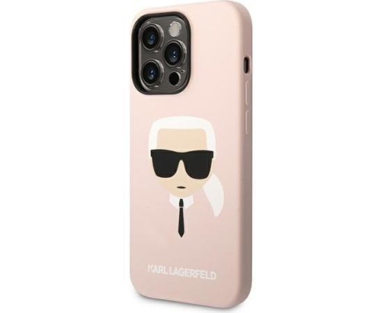 Karl Lagerfeld KLHCP14XSLKHLP Aizmugurējais Apvalks Priekš Apple iPhone 14 Pro Max