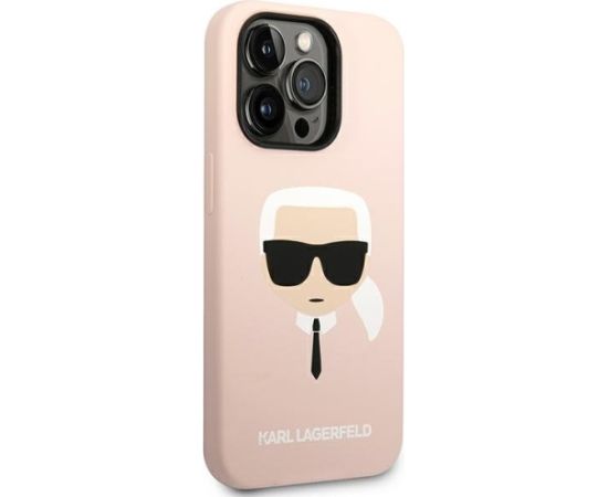 Karl Lagerfeld KLHCP14XSLKHLP Aizmugurējais Apvalks Priekš Apple iPhone 14 Pro Max