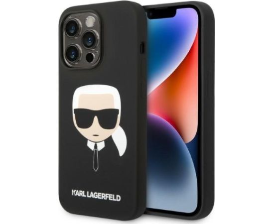 Karl Lagerfeld KLHMP14XSLKHBK Aizmugurējais Apvalks Priekš Apple iPhone 14 Pro Max