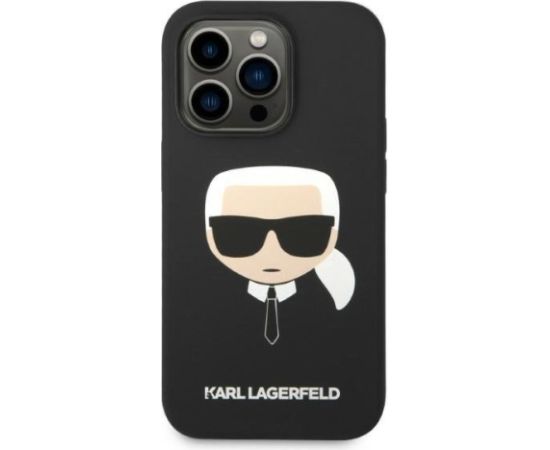 Karl Lagerfeld KLHMP14XSLKHBK Aizmugurējais Apvalks Priekš Apple iPhone 14 Pro Max