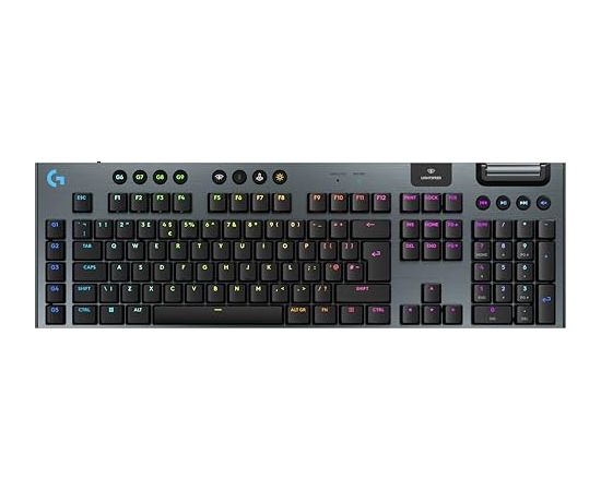 Keyboard Logitech G915 X LightSpeed Linear US (W), black