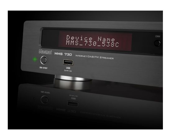 MAGNAT MMS 730 Network Player DAB+ FM USB Wi-Fi Bluetooth Black