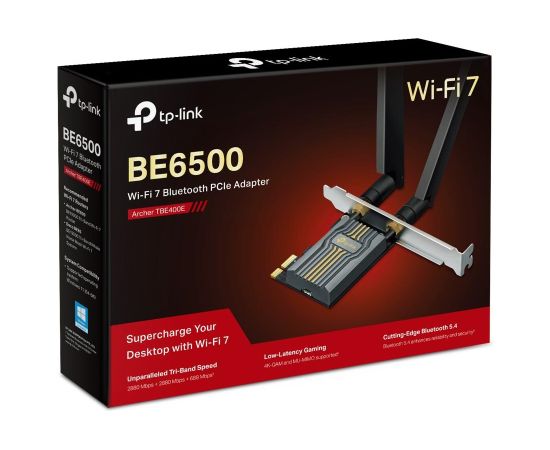 WRL ADAPTER 6500MBPS WI-FI 7/ARCHER TBE400E TP-LINK