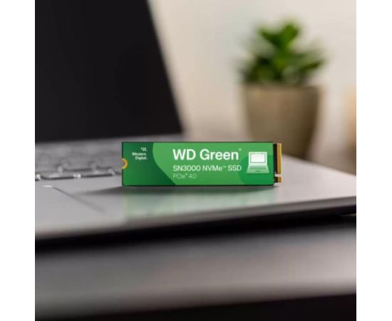 SSD WESTERN DIGITAL Green 1TB M.2 PCIe Gen4 NVMe Write speed 4200 MBytes/sec Read speed 5000 MBytes/sec 2.3mm TBW 150 TB WDS100T4G0E