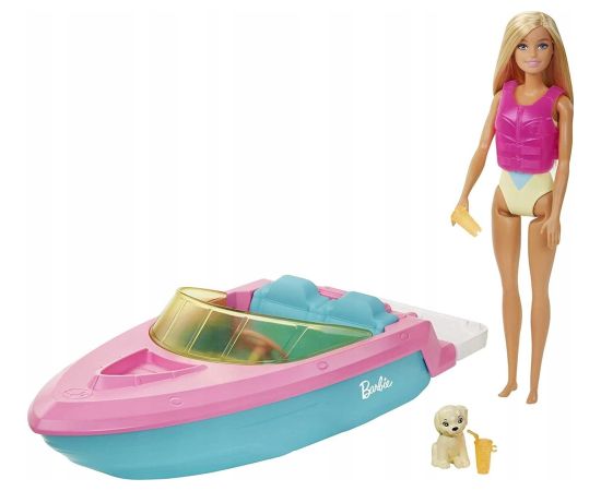 Mattel Barbie + Motorlaiva (GRG30)