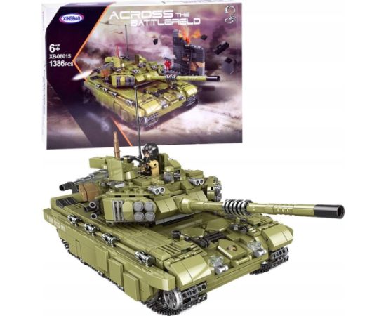 Jokomisiada Klocki wojskowe Czołg Scorpio Tiger 1386el ZA3471